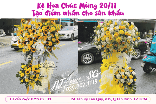 Kệ Hoa Chúc Mừng 2011